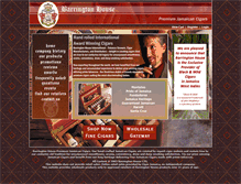 Tablet Screenshot of barringtonhousecigars.com